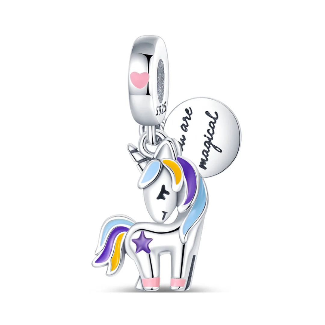 Charm Unicornio Magico Fluorescente