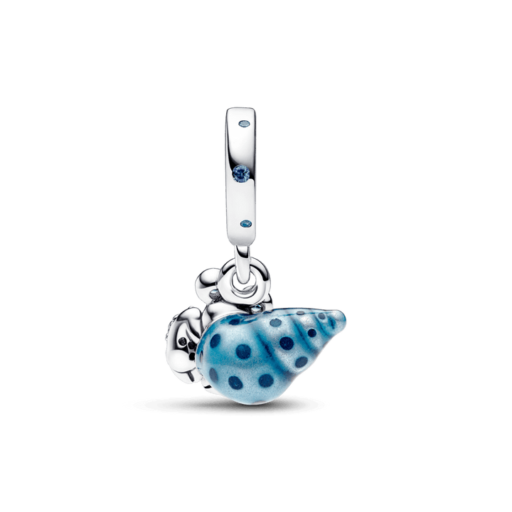 Charm Caracol de Mar Azul