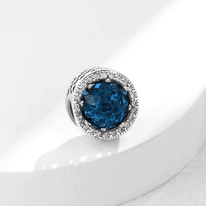 Charm Azul Diamantado