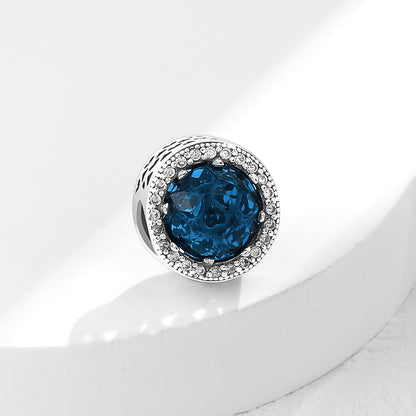 Charm Azul Diamantado