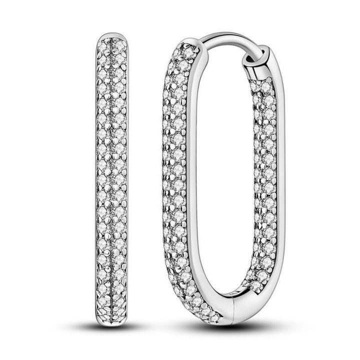 Aretes Curva Brillante