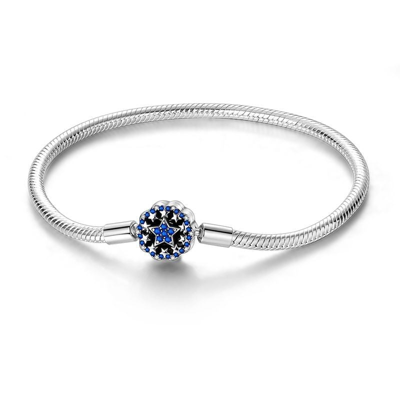 Pulsera Estrella Azul Celestial