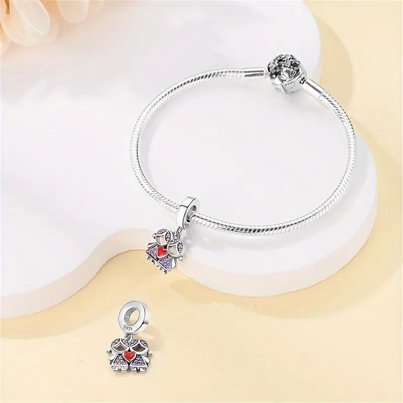 Charm Gemelas "Amor de Hermanas"