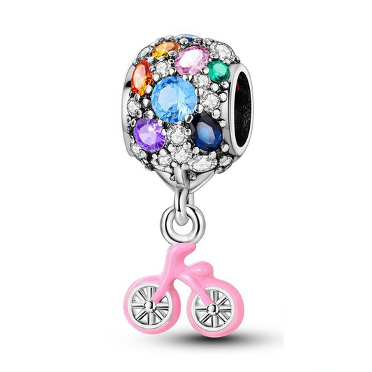 Charm Bicicleta Rosa