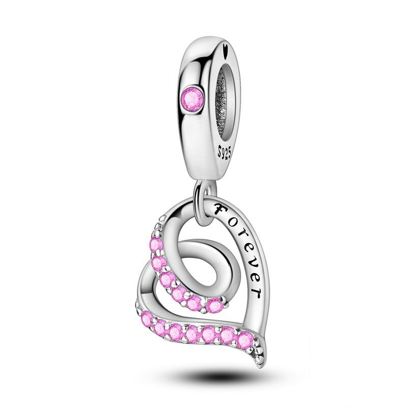 Charm Corazón Espiral Forever