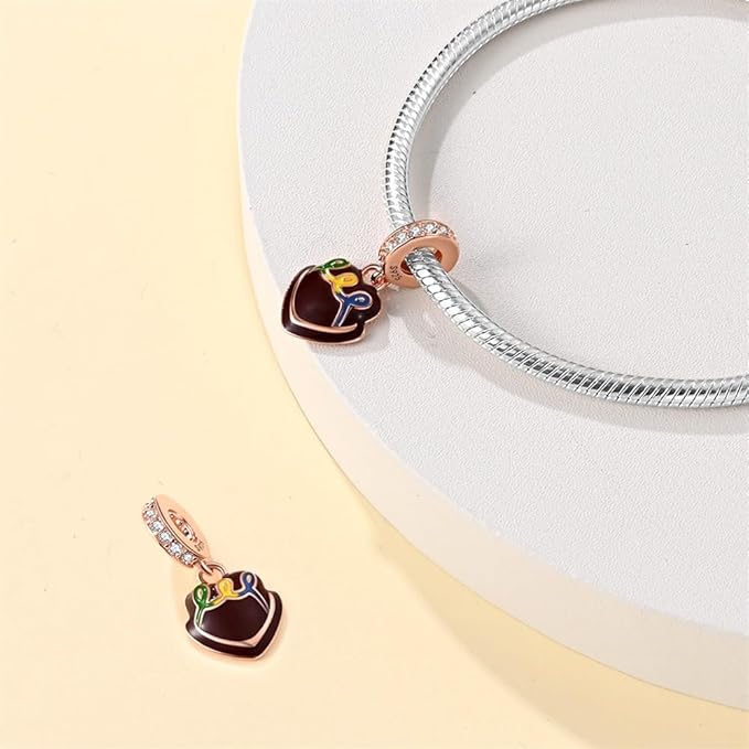 Charm Corazón de Chocolate