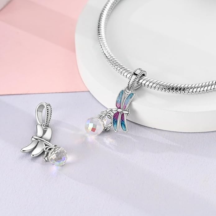 Charm Libélula Prisma Celestial