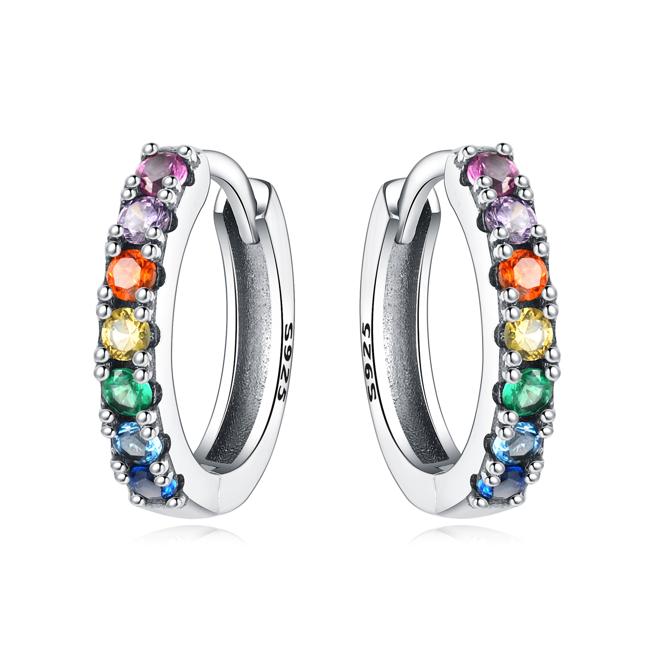 Aretes Arcoiris "Alegría Pura"