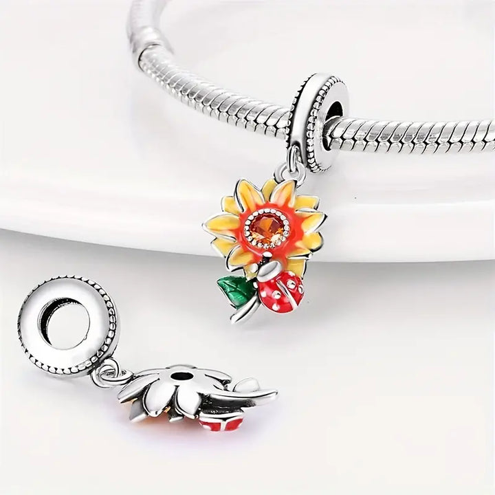 Charm Girasol & Mariquita