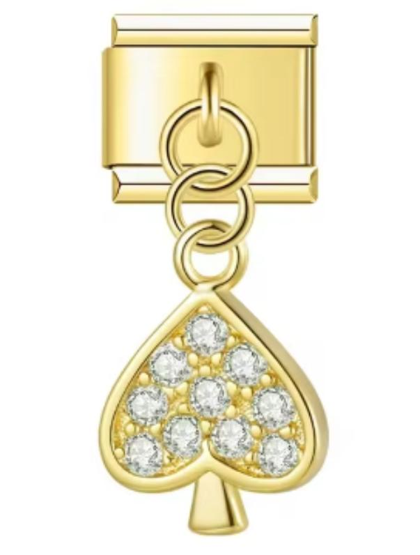 Charm Italiano Dorado Naipe