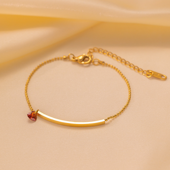 Brazalete Corazon Rojo