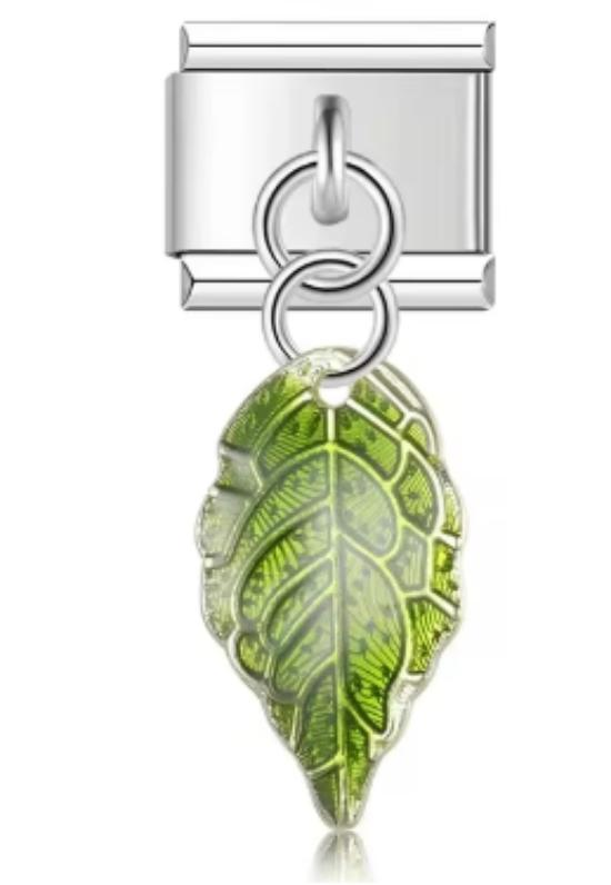 Charm Italiano Hoja Verde