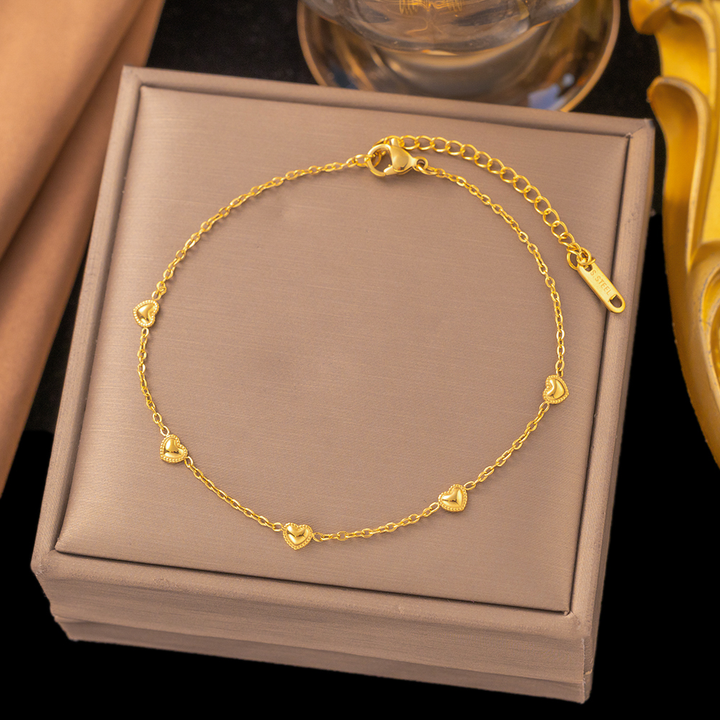 Brazalete Corazones Pequeños
