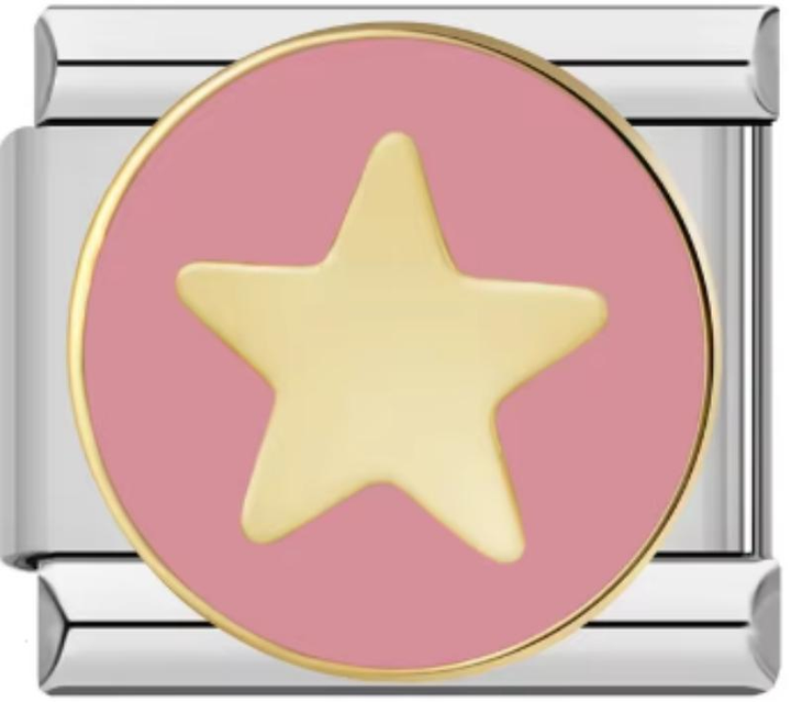 Charm Italiano Rosa Estrella