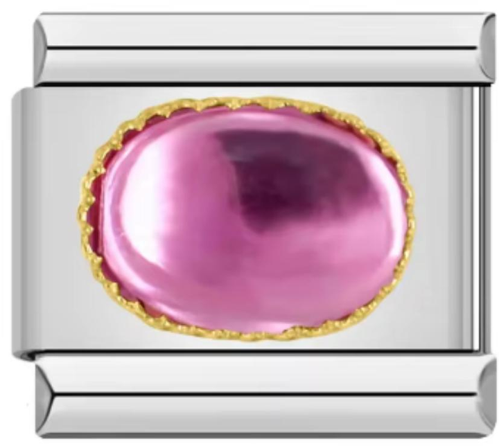 Charm Italiano Piedra Rosa