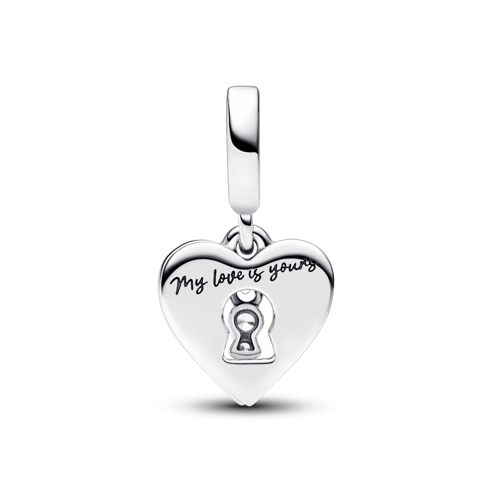 Charm Corazon Secreto Diamantado