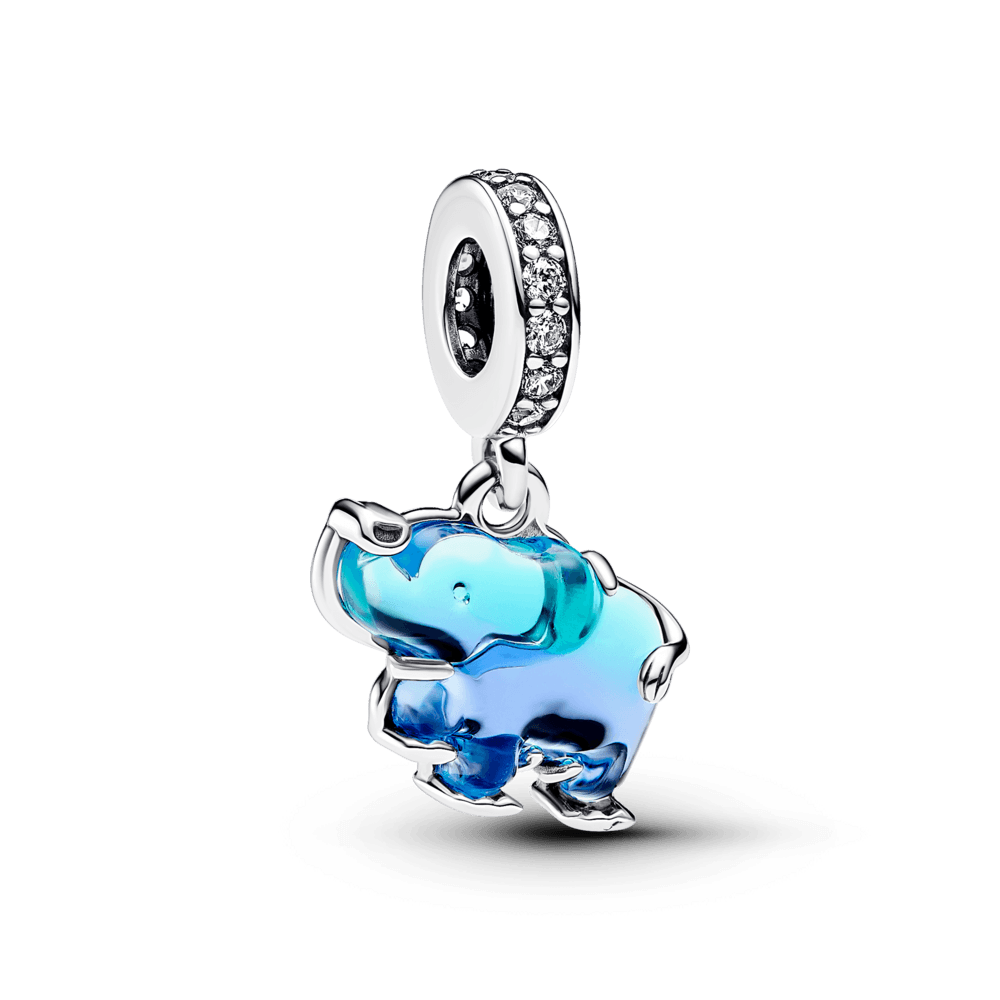 Charm Elefante Azul