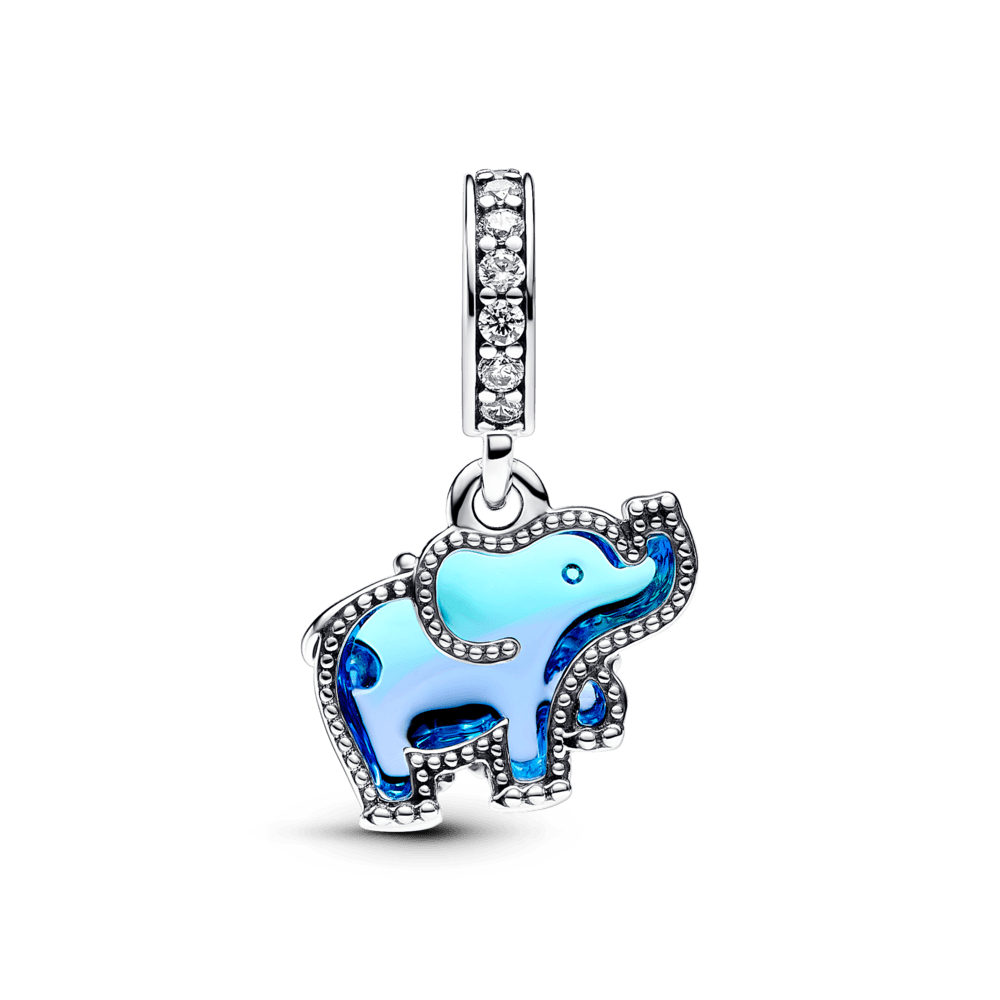 Charm Elefante Azul