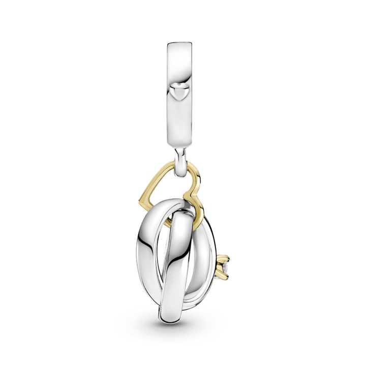 Charm Corazon & Anillo de Promesa