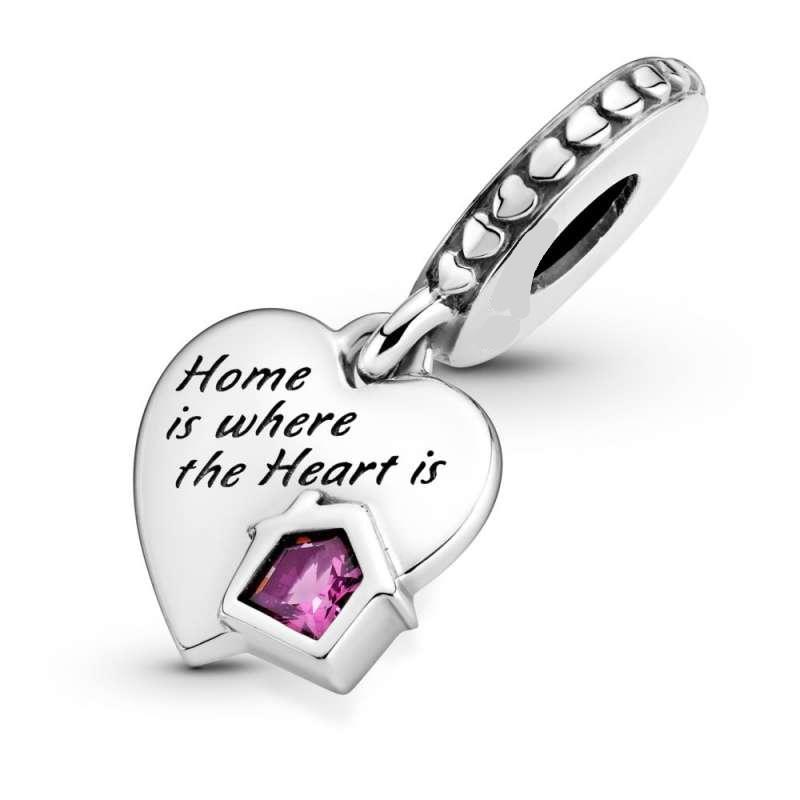 Charm Corazón "Home Is Where The Heart Is"