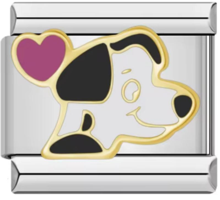 Charm Italiano Plateado Pareja 1