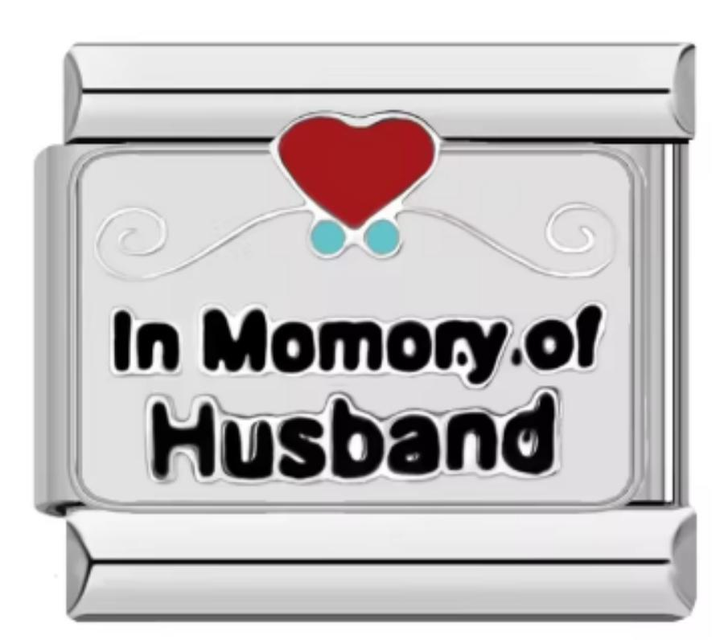 Charm Italiano In Memory Of Husband
