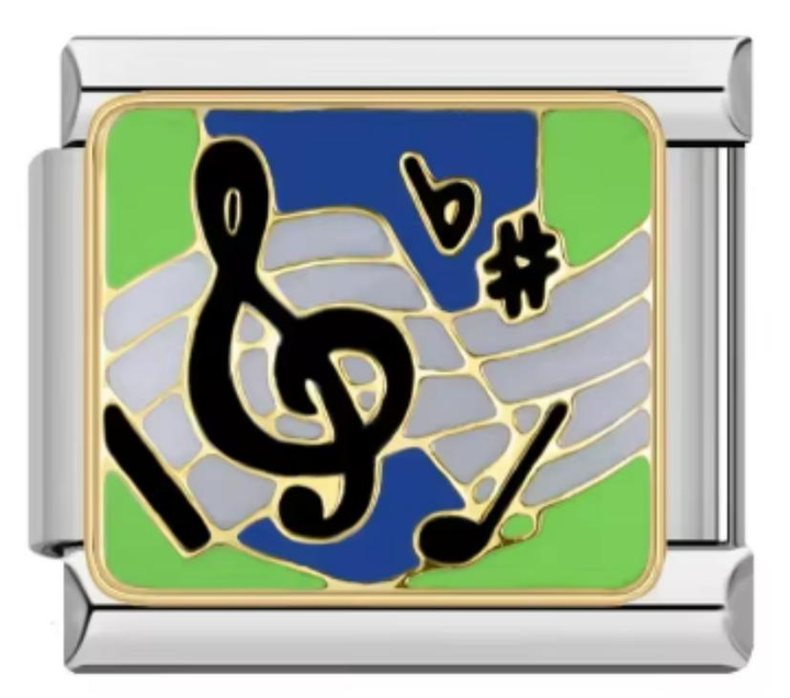 Charm Italiano Notas Musicales