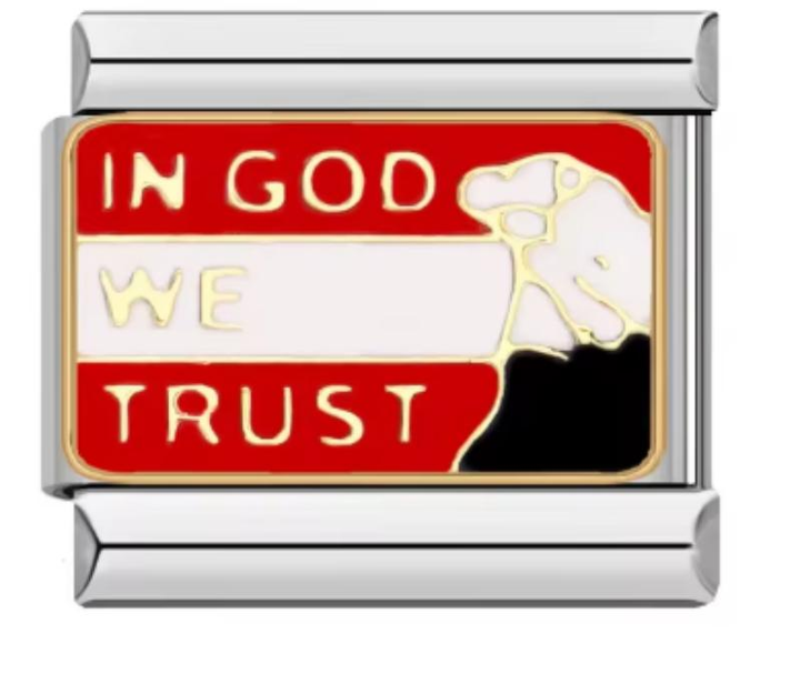 Charm Italiano In God We Trust