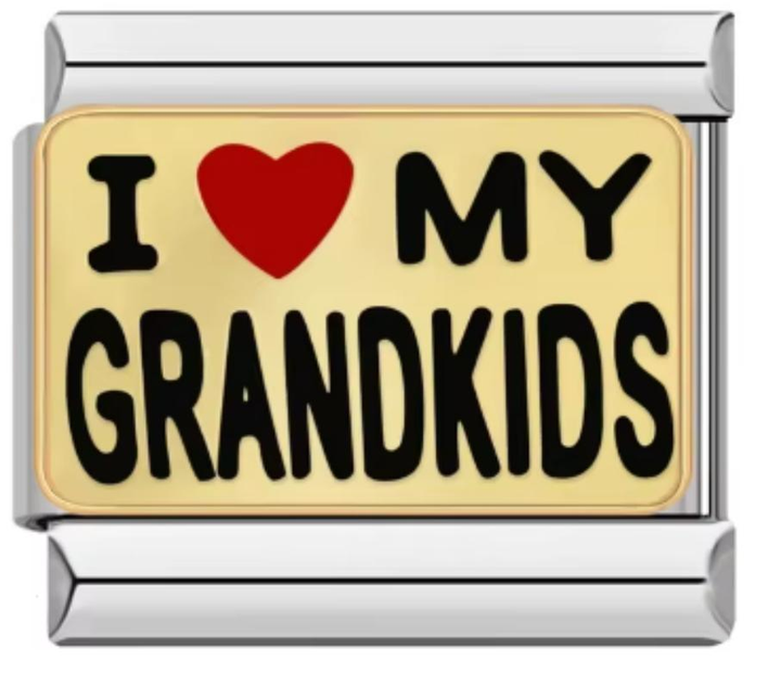 Charm Italiano I Love My Grandkids