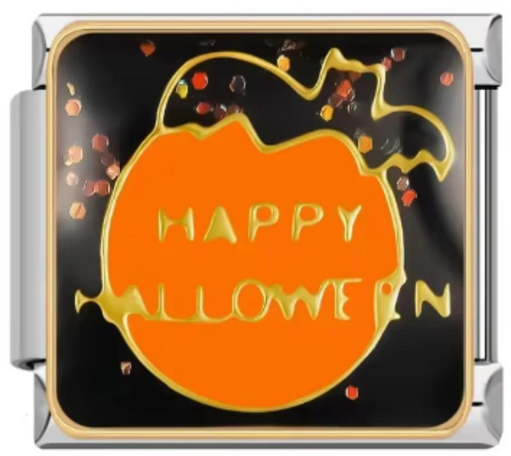 Charm Italiano Happy Halloween