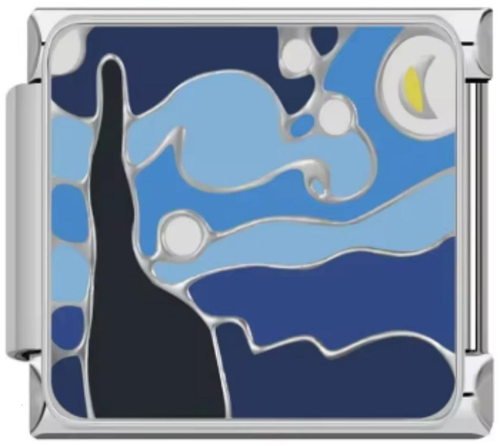 Charm Italiano Noche Estrellada