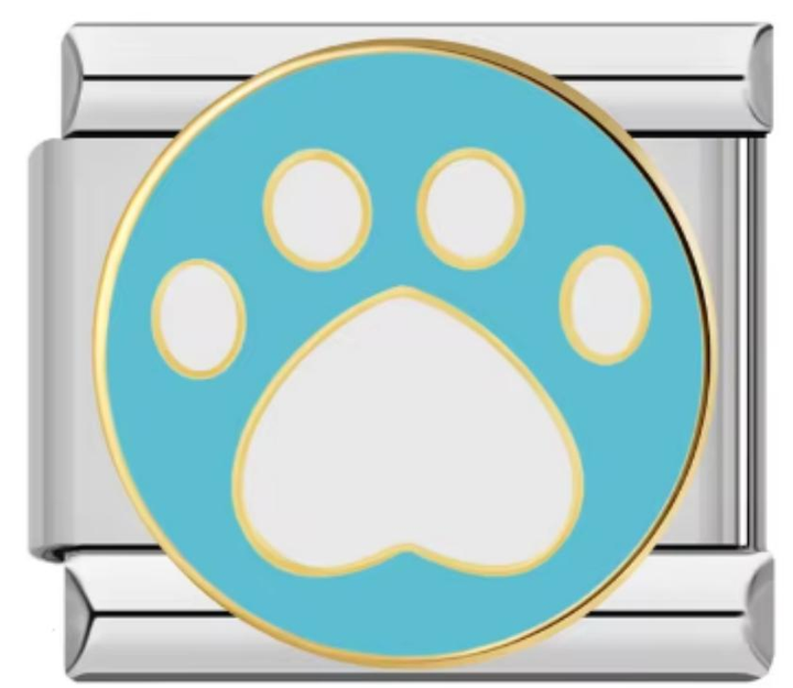 Charm Italiano Huella Azul