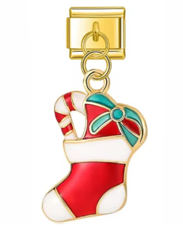 Charm Italiano Calcetin Navideño