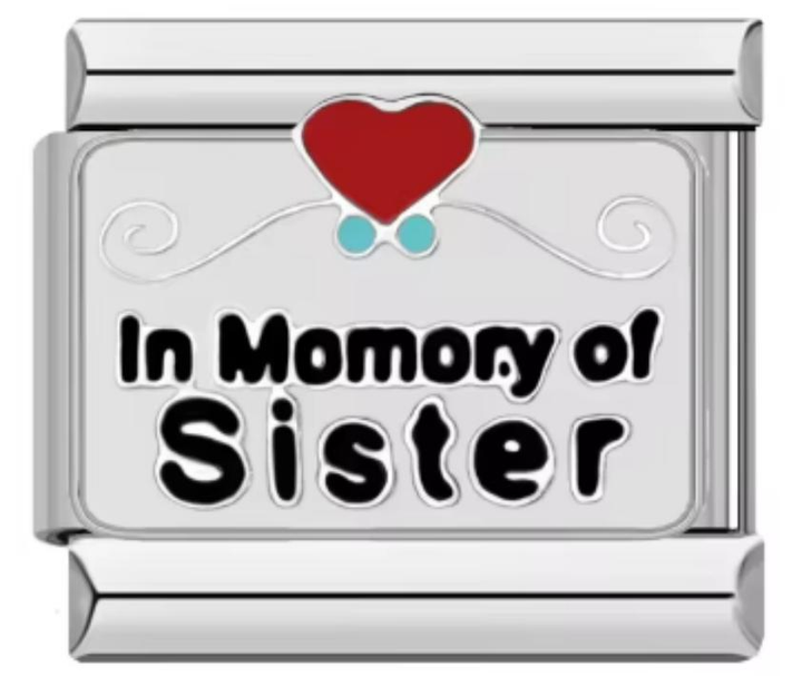 Charm Italiano In Momory Of Sister