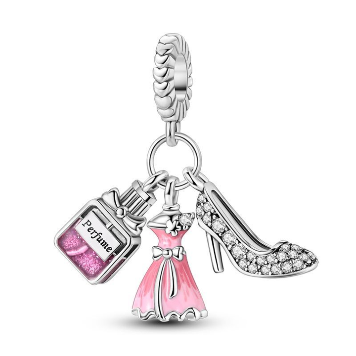 Charm Perfume, Vestido y Zapatilla