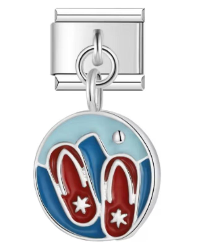 Charm Italiano Colgante Sandalias