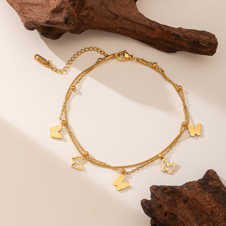 Brazalete Multiples Mariposas