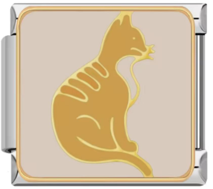 Charm Italiano Gato Naranja