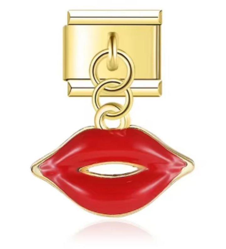 Charm Italiano Beso Rojo