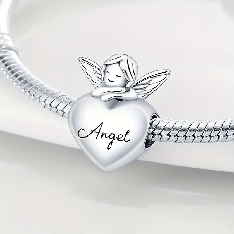 Charm Corazon de Angel Guardian