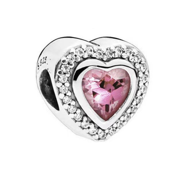 Charm Corazon Rosa