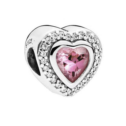 Charm Corazon Rosa