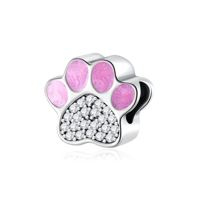 Charm Huella Rosa