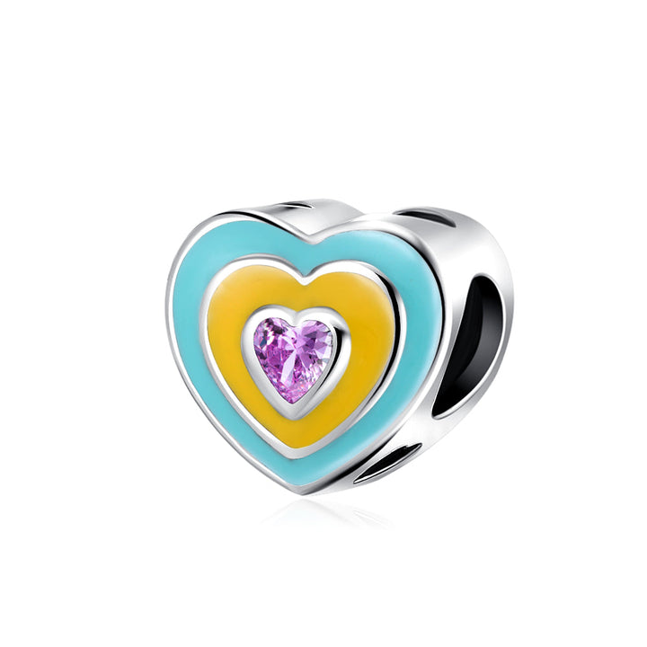 Charm Corazon Multicolor