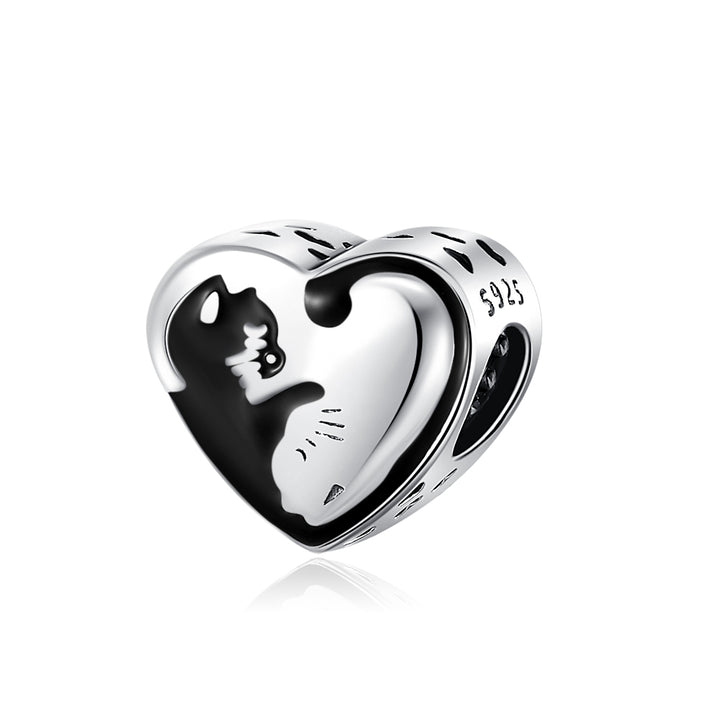 Charm Corazon Gatitos