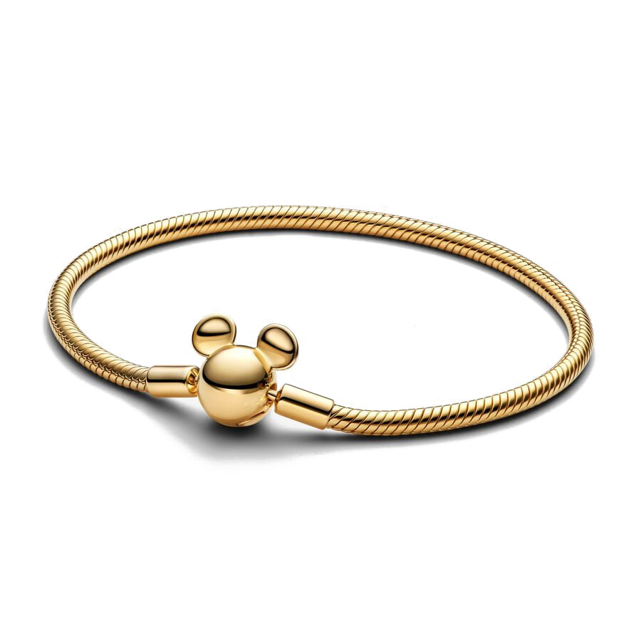 Pulsera Dorada Mickey Mouse