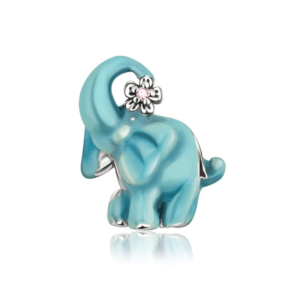 Charm Elefante Azul