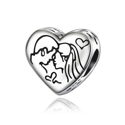 Charm Corazon de Boda