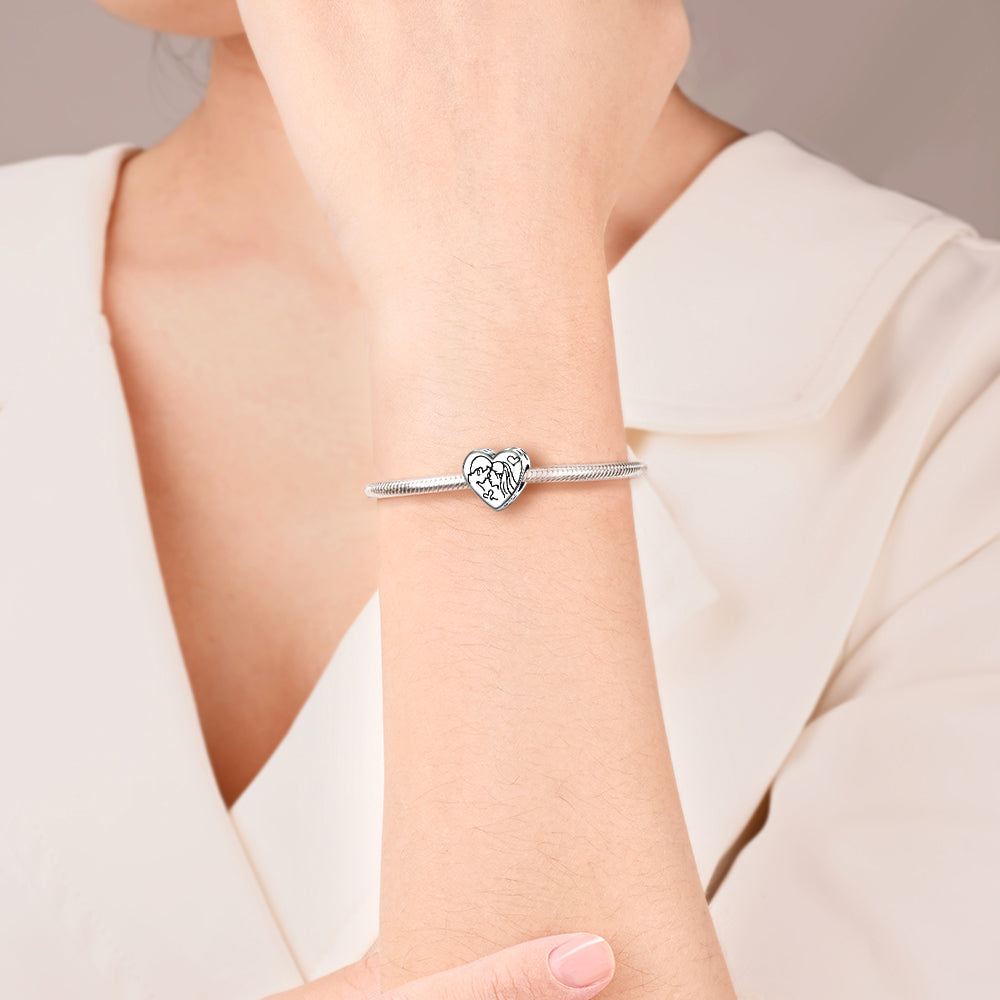 Charm Corazon de Boda