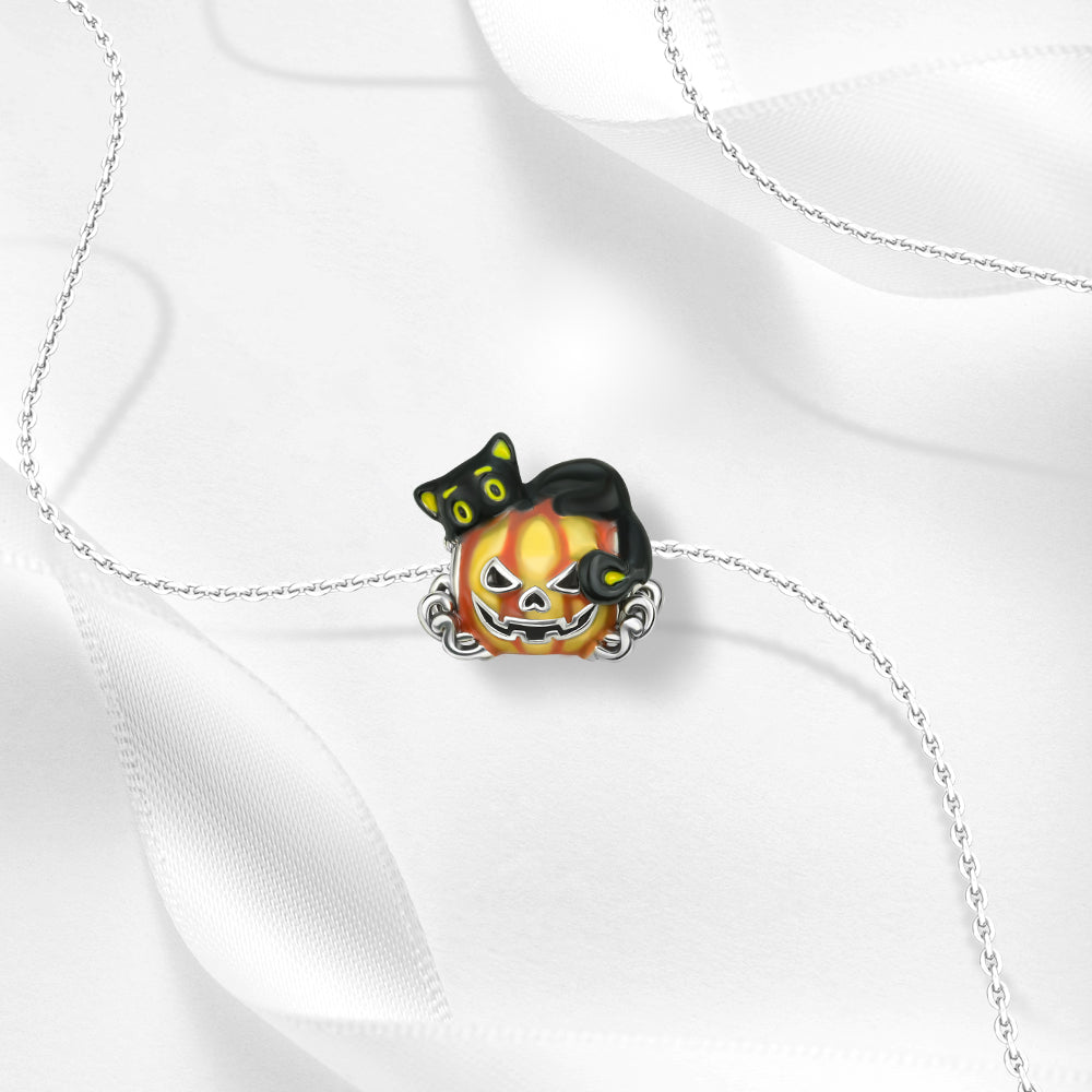 Charm Calabaza & Gato Negro